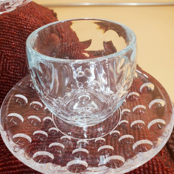 Set Of 2 Guzzini Venice Bubble Expresso Cup w/Saucer, Made In Italy (C21)** - Picture 4 of 12